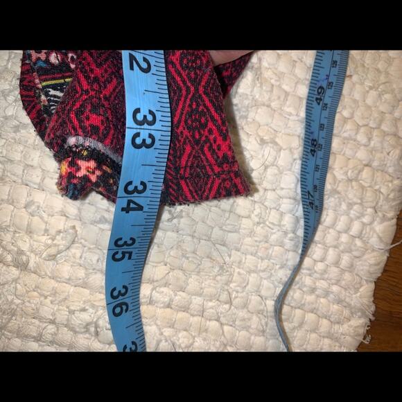 SEE YOU MONDAY PRINT BELL BOTTOMS BOHO HIPPIE BELLS S - Picture 7 of 7